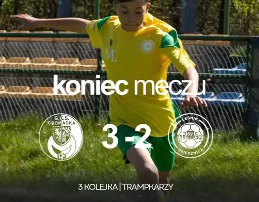 Gromadka lepsza od Leśnika. Niewykorzystane okazje zemściły się na osieczniczanach