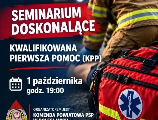 Seminarium doskonalące KPP dla strażaków OSP – już dziś o 19:00