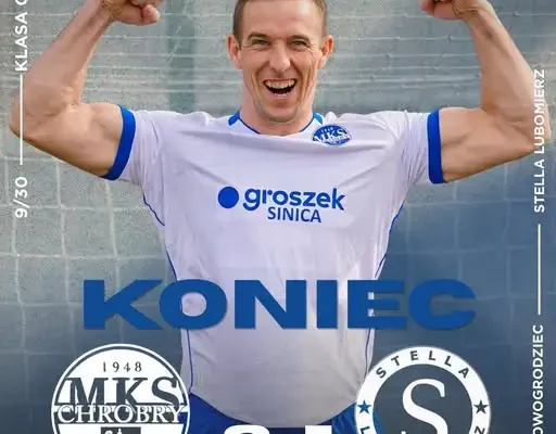 Chrobry Nowogrodziec rozgromił Stellę Lubomierz 8:1