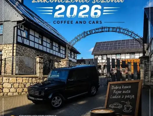 Zakończenie sezonu Coffee and Cars 2026 na Ranczo Gościszów – ponad 170 pojazdów!