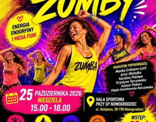 Jesienny Maraton Zumby w Nowogrodźcu – już dziś o 15:00