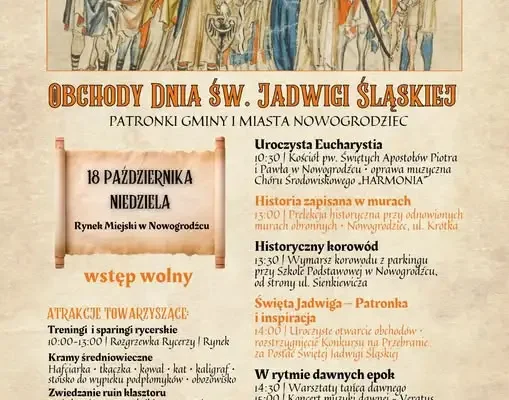 Dzień Patronki Św. Jadwigi Śląskiej w Nowogrodźcu – 18 października
