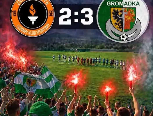 Znicz Kruszyn 2:3 GKS Gromadka – emocjonujący mecz z happy endem