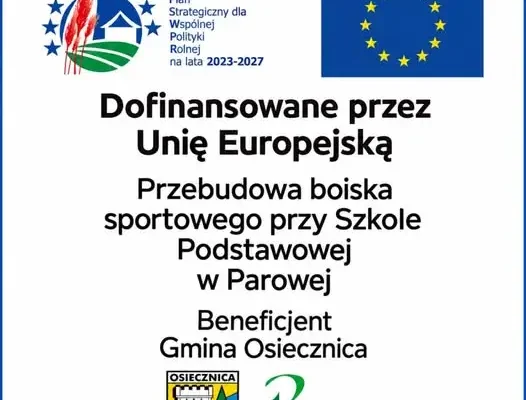 Gmina Osiecznica modernizuje boisko przy Szkole Podstawowej w Parowej