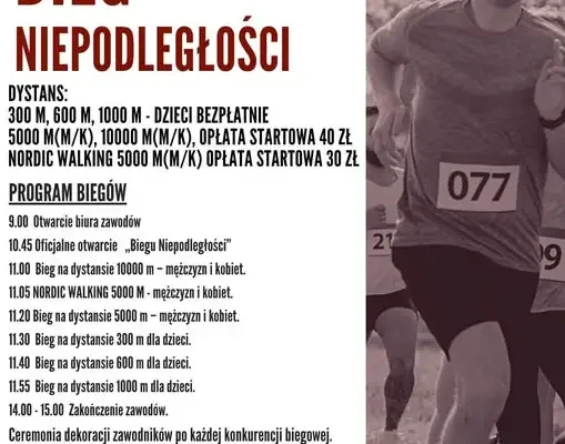 Bieg Niepodległości 2026 w Zamku Kliczków – zapisy już ruszyły
