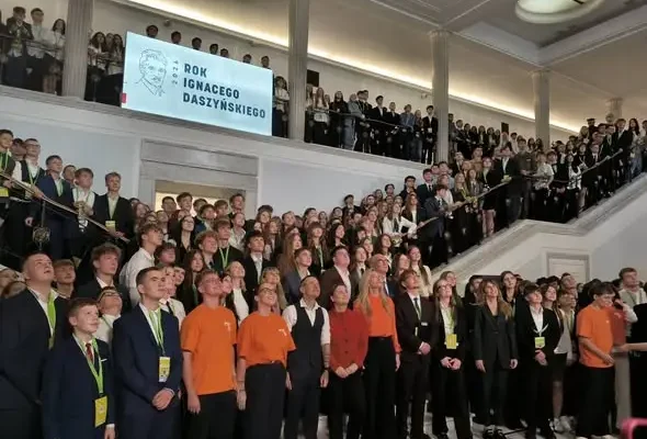 Uczniowie z Osiecznicy na XXXII Sesji Sejmu Dzieci i Młodzieży