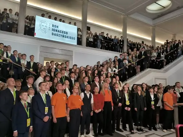 Uczniowie z Osiecznicy na XXXII Sesji Sejmu Dzieci i Młodzieży