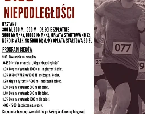 Bieg Niepodległości 2026 w Zamku Kliczków – zapisy już ruszyły!