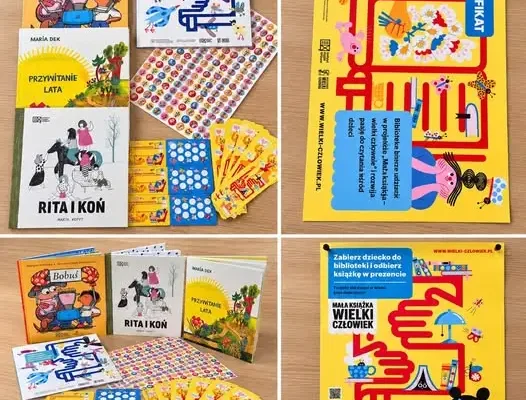 Gromadka: Biblioteka zaprasza przedszkolaki do akcji „Mała Książka – Wielki Człowiek”