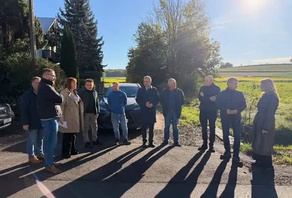 Gościszów: nowa droga powiatowa gotowa po przebudowie 990-metrowego odcinka