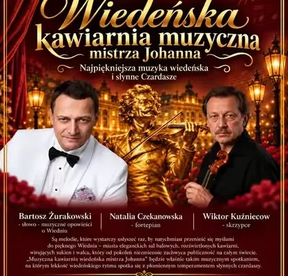 Nowogrodziec: koncert „Wiedeńska kawiarnia muzyczna mistrza Johanna” już 8 listopada