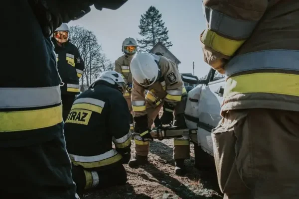 Nocne ćwiczenia „KAOLIN 2026”: polscy i niemieccy ratownicy na wspólnym sprawdzianie